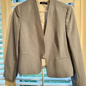 Nine West Women's Light Blue/Chambray Blazer